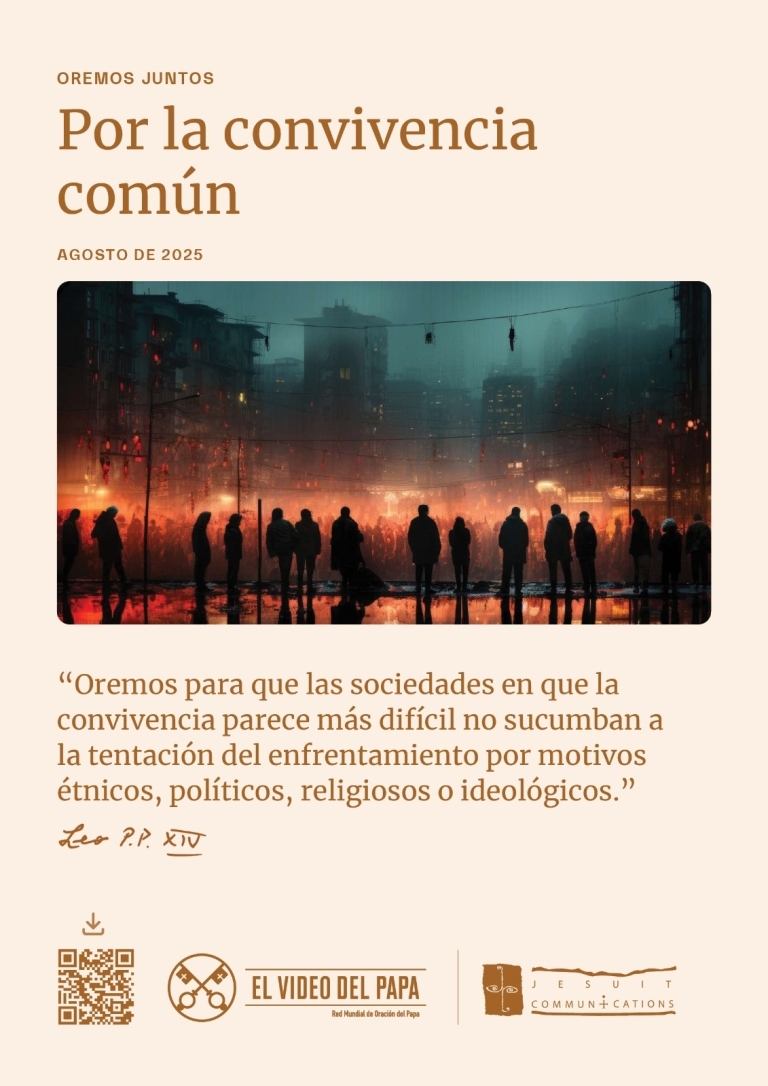 Intención de oración del Papa para el mes de Agosto
