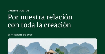 Oremos por nuestra relación con toda la creación como lo hizo San Francisco de Asís